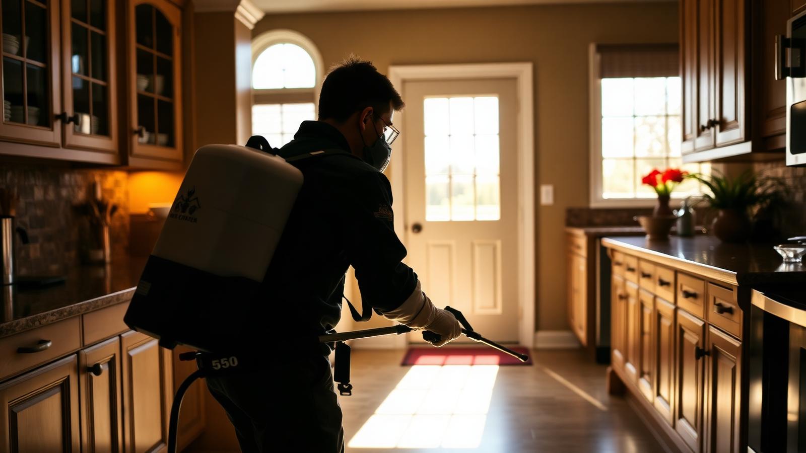Pest Control Companies: professional setting representing industry-leading pest control company work.