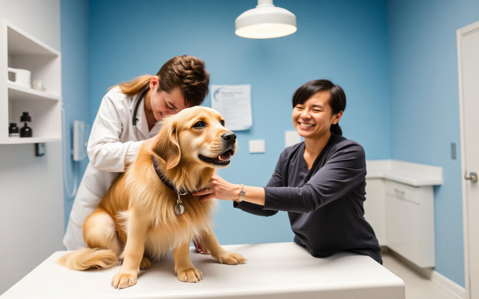 Modern veterinary clinic